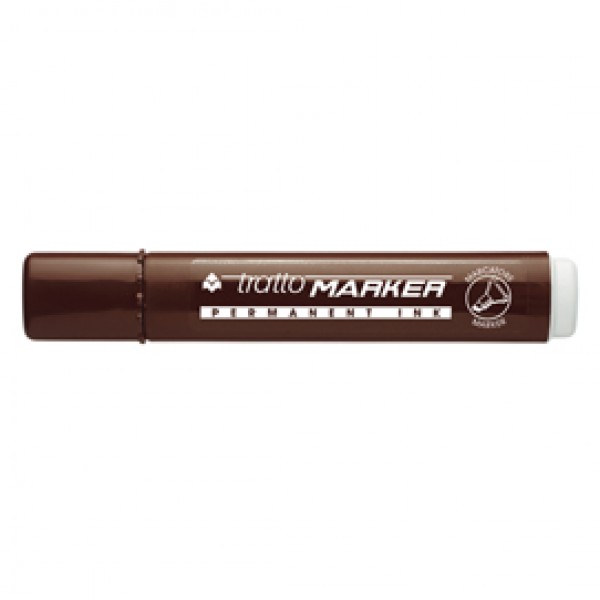 Marcatore permanente Marker - punta a scalpello - tratto 6,50mm - marrone - Tratto Marcatore permanente Marker - punta a scalpello - tratto 6,50mm - marrone - Tratto