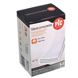 Garza sterile - 18 x 40 cm - MED'S - scatola da 12 compresse (imbustate singolarmente)