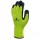 Guanti da lavoro Apollon Winter - acrilico felpato - palmo in schiuma di lattice - taglia 09 - giallo fluo/nero - Deltaplus