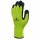 Guanti da lavoro Apollon Winter - acrilico felpato - palmo in schiuma di lattice - taglia 10 - giallo fluo/nero - Deltaplus