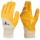Guanti da lavoro pesante NI015 - nitrile leggero - taglia 09 - giallo - Deltaplus
