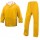 Completo impermeabile EN304 - giacca + pantalone - poliestere/PVC - taglia XL - giallo - Deltaplus