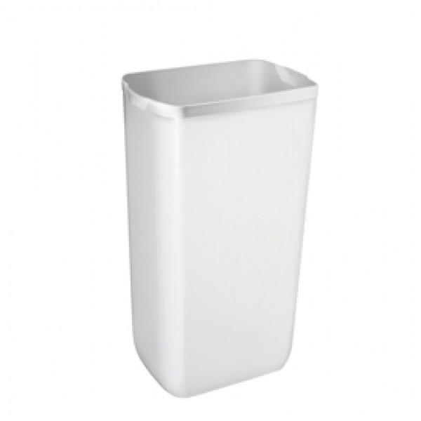 Cestino gettacarte Soft Touch - 33x22x49 cm - 23 L - bianco - Mar Plast Cestino gettacarte Soft Touch - 33x22x49 cm - 23 L - bianco - Mar Plast