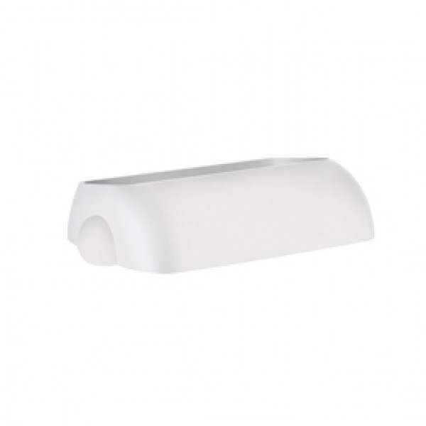 Coperchio per cestino gettacarte Soft Touch - 33,5x22,5x9 cm - 23 L - bianco - Mar Plast Coperchio per cestino gettacarte Soft Touch - 33,5x22,5x9 cm - 23 L - bianco - Mar Plast