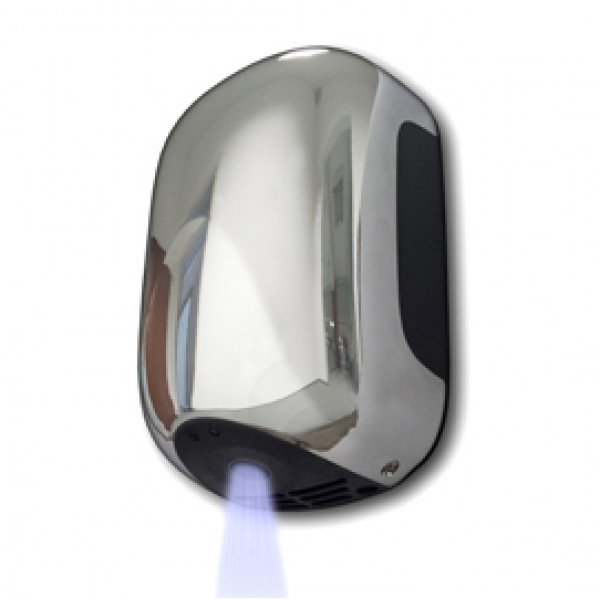 Asciugamani automatico Mini Zefiro - 23,8x15,6x9,9 cm - 900 W - ABS - cromato - Medial International Asciugamani automatico Mini Zefiro - 23,8x15,6x9,9 cm - 900 W - ABS - cromato - Medial International