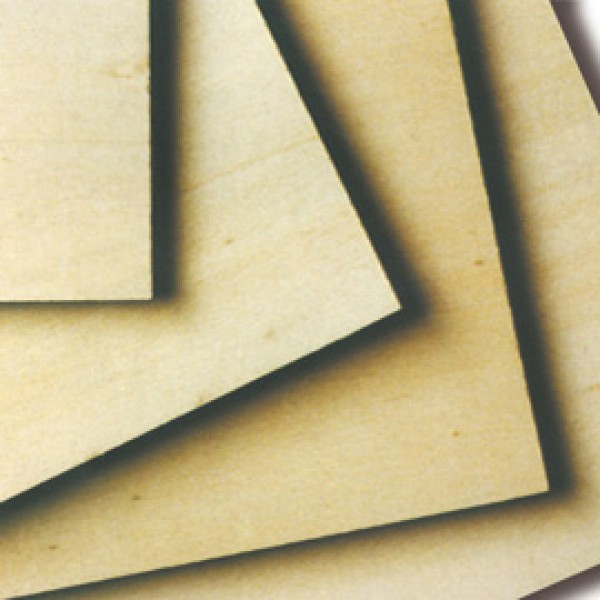 Compensato di pioppo - 30x40cm - spessore 4mm - CWR Compensato di pioppo - 30x40cm - spessore 4mm - CWR