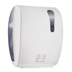 Dispenser elettronico asciugamani Kompatto Advan 875 - 32x22,4x40,5 cm - bianco - Mar Plast