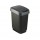 Pattumiera con coperchio basculante - 25 L - 33,3 x 25,2 x 47,6 cm - PPL - nero/grigio - Rotho
