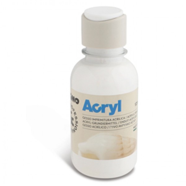 Gesso acrilico - primer - 125ml - Primo Gesso acrilico - primer - 125ml - Primo