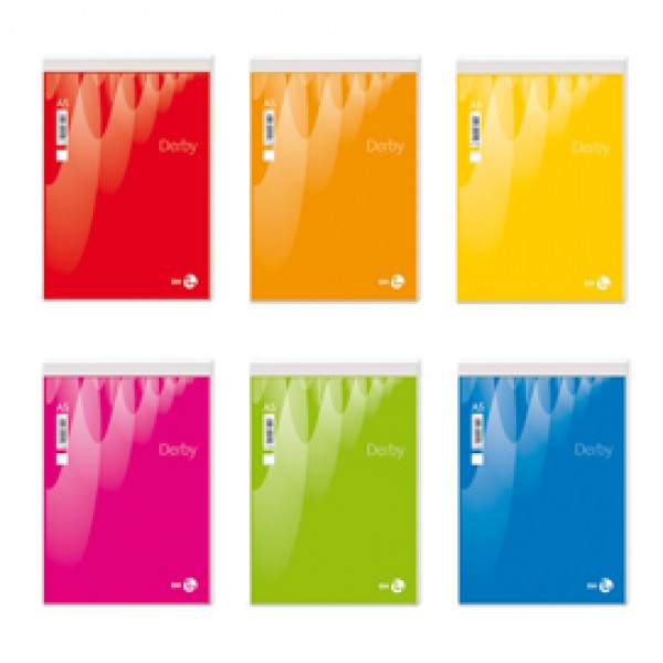 Blocco note Derby - bianco - 150 x 210mm - 60gr - 70 fogli - BM Blocco note Derby - bianco - 150 x 210mm - 60gr - 70 fogli - BM
