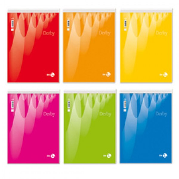 Blocco note Derby - bianco - 210 x 297mm - 60gr - 70 fogli - BM Blocco note Derby - bianco - 210 x 297mm - 60gr - 70 fogli - BM