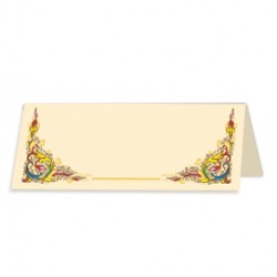 Segnaposto doppio - 105 x 37/75mm - Kartos - scatola 100 segnaposti