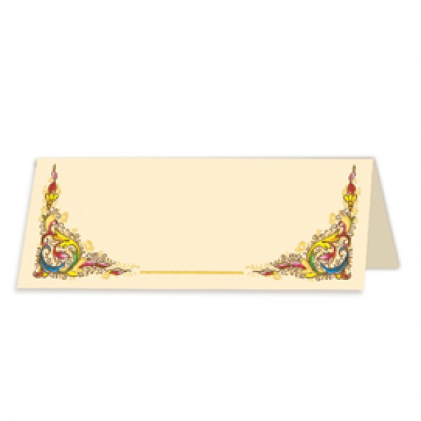 Segnaposto doppio - 105 x 37/75mm - Kartos - scatola 100 segnaposti Segnaposto doppio - 105 x 37/75mm - Kartos - scatola 100 segnaposti