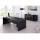Scrivania direzionale Prestige - 180x90x74 cm - nero venato - Artexport