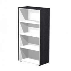 Mobile Prestige - medio alto a giorno - 82,8x43x158,2 cm - nero venato - Artexport