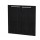 Coppia ante Prestige - melaminico - per mobile basso - 80x77cm - spessore 18 mm - nero venato - Artexport