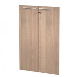 Coppia ante Prestige - melaminico - per mobile medio - 80x115,4 cm - spessore 18 mm - ciliegio arabis - Artexport