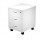 Cassettiera Easy - 3 cassetti - con ruote - 41,8 x 52 x 59,5 cm - bianco - Artexport