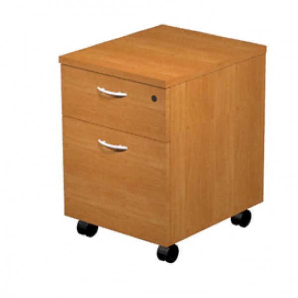 Cassettiera Easy - 1 cassetto + 1 classificatore - con ruote - 41,8 x 52 x 59,5 cm - noce chiaro - Artexport Cassettiera Easy - 1 cassetto + 1 classificatore - con ruote - 41,8 x 52 x 59,5 cm - noce chiaro - Artexport