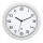 Orologio da parete Hornew - diametro 30 cm - bianco - Alba