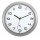 Orologio da parete Hornew - diametro 30 cm - grigio metal - Alba