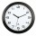 Orologio da parete Hornew - diametro 30 cm - nero - Alba