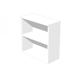 Mobile Easy - basso a giorno - 80x35x72 cm - bianco - Artexport