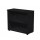 Mobile Easy - basso a giorno - 80x35x72 cm - nero venato - Artexport