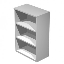 Mobile Easy - medio a giorno - 80x35x120 cm - grigio - Artexport