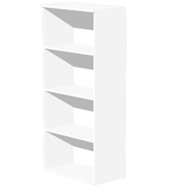 Mobile Easy - alto a giorno - 80x35x180 cm - bianco - Artexport Mobile Easy - alto a giorno - 80x35x180 cm - bianco - Artexport