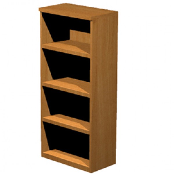 Mobile Easy - alto a giorno - 80x35x180 cm - noce chiaro - Artexport Mobile Easy - alto a giorno - 80x35x180 cm - noce chiaro - Artexport