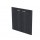 Coppia ante Easy - in melaminico - per mobile basso - 80x67 cm - spessore 18 mm - nero venato - Artexport