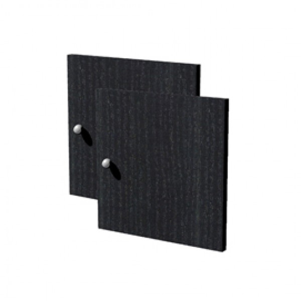 Coppia ante Rainbow - 32,2x32,1 cm - per libreria - nero venato - Artexport Coppia ante Rainbow - 32,2x32,1 cm - per libreria - nero venato - Artexport