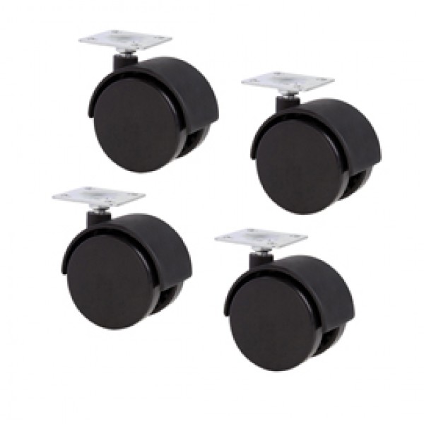 Kit 4 ruote - per libreria Rainbow - Artexport Kit 4 ruote - per libreria Rainbow - Artexport