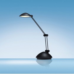 Lampada da tavolo Space - a led - 3 W - nero - Hansa
