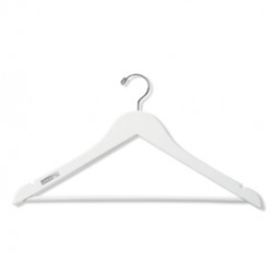 Appendino Colors LineaPiù - 43 cm - legno - bianco - Perfetto