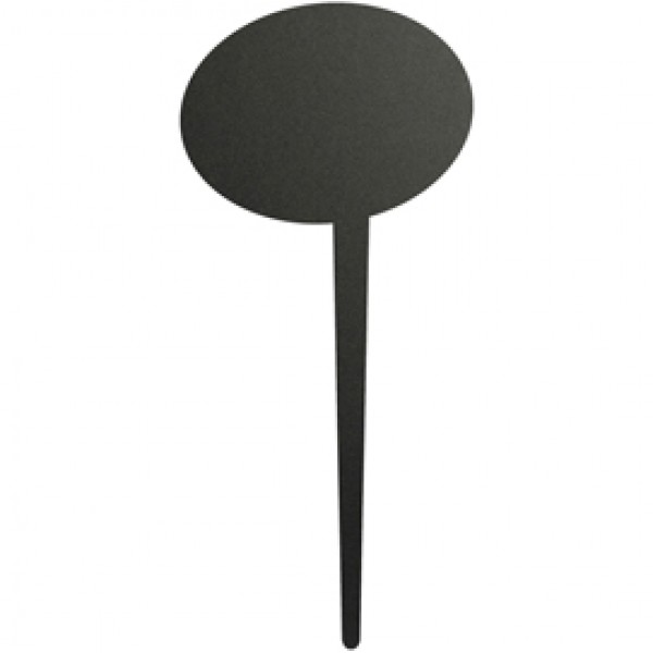 Silhouette Tags - formato fumetto - nero - Securit - set 5 pezzi Silhouette Tags - formato fumetto - nero - Securit - set 5 pezzi