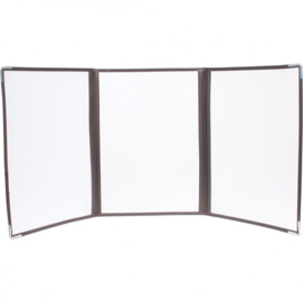 Portamenù Crystal BR3 triplo - per 6 fogli A4 - Securit - set 3 pezzi Portamenù Crystal BR3 triplo - per 6 fogli A4 - Securit - set 3 pezzi