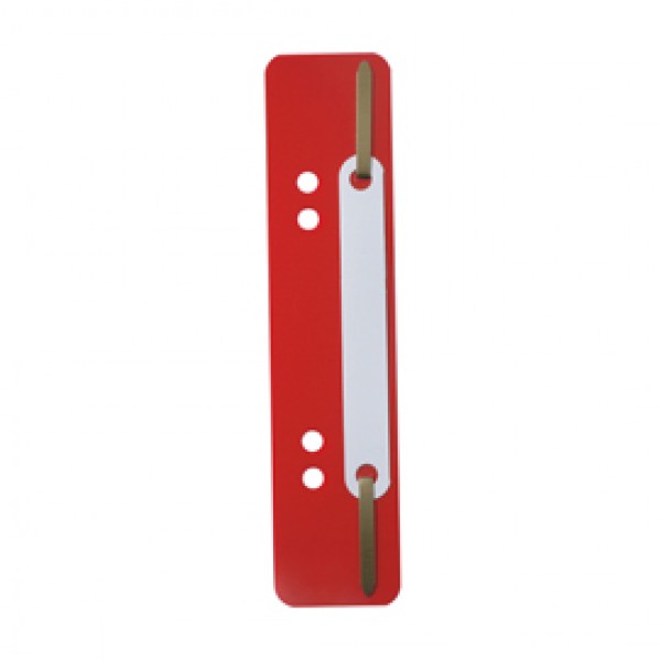 Pressini fermafogli - 38x150 mm - rosso - Durable - conf. 25 pezzi Pressini fermafogli - 38x150 mm - rosso - Durable - conf. 25 pezzi