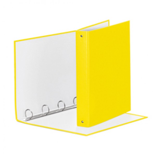 Raccoglitore Meeting - 4 anelli tondi 30 mm - dorso 4 cm - 22x30 cm - PPL - giallo vivida - Esselte Raccoglitore Meeting - 4 anelli tondi 30 mm - dorso 4 cm - 22x30 cm - PPL - giallo vivida - Esselte