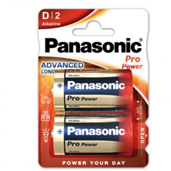 Torcia D Propower LR20 - Panasonic - blister 2 pezzi Torcia D Propower LR20 - Panasonic - blister 2 pezzi