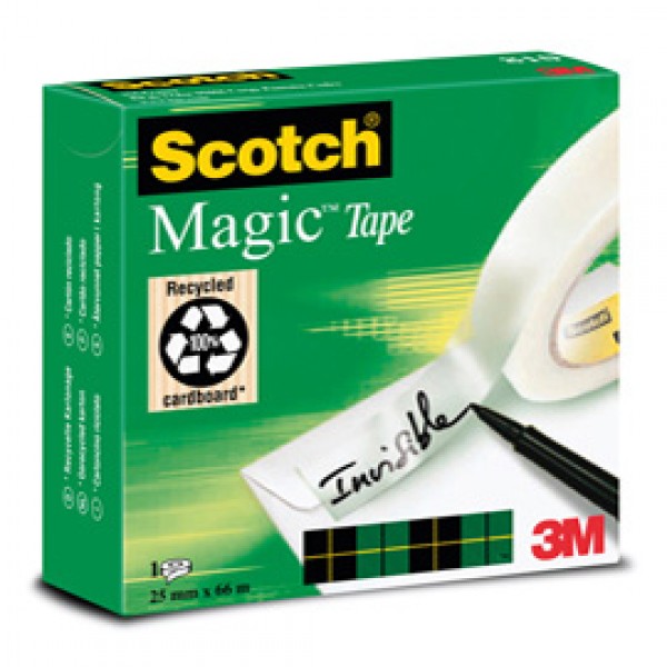 Nastro adesivo Magic™ 810 - permanente - 25 mm x 66 mt - trasparente - Scotch®