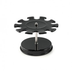 Portatimbri circolare - 10 posti - nero - metallo - Koala