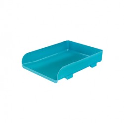 Vaschetta portacorrispondenza Mydesk - 33,5x25,4x7 cm - 23x32 cm - turchese - Arda