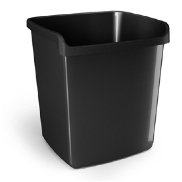 Cestino gettacarte Mydesk - altezza 32,3 cm - 15 lt - nero - Arda Cestino gettacarte Mydesk - altezza 32,3 cm - 15 lt - nero - Arda