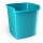 Cestino gettacarte Mydesk - altezza 32,3 cm - 15 lt - turchese - Arda