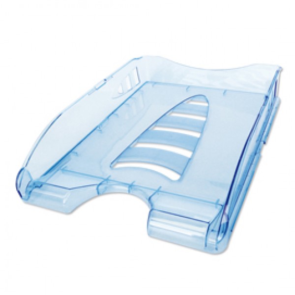 Vaschetta portacorrispondenza Sunrise - 33,5x25,4x7 cm - 23x32 cm - azzurro trasparente - Arda