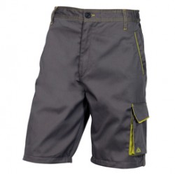 Bermuda da lavoro Panostyle® M6BER - sargia/poliestere/cotone - taglia M -  grigio/verde - Deltaplus