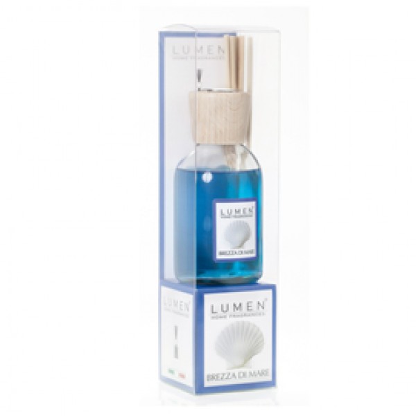 Diffusore con bastoncini - brezza di mare - 100 ml - Lumen Diffusore con bastoncini - brezza di mare - 100 ml - Lumen