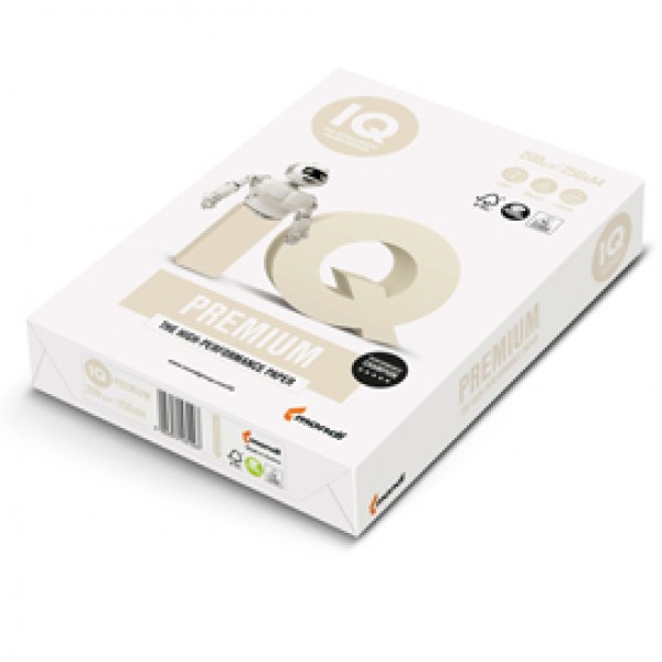 Carta IQ Premium - A4 - 200 gr - bianco - Mondi - conf. 250 fogli